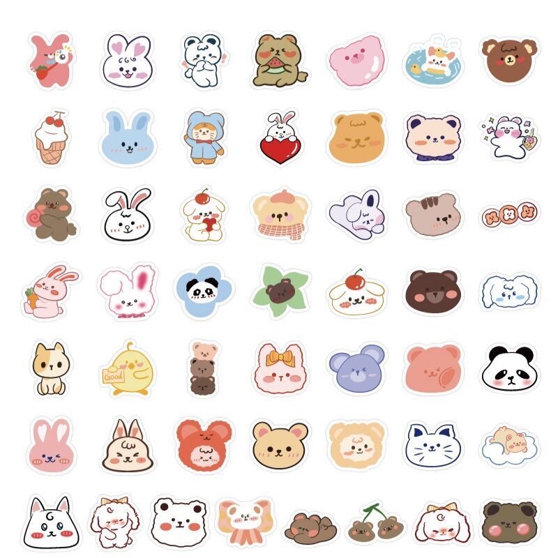 Set 20/50/100 hình dán sticker chống thấm nước M5