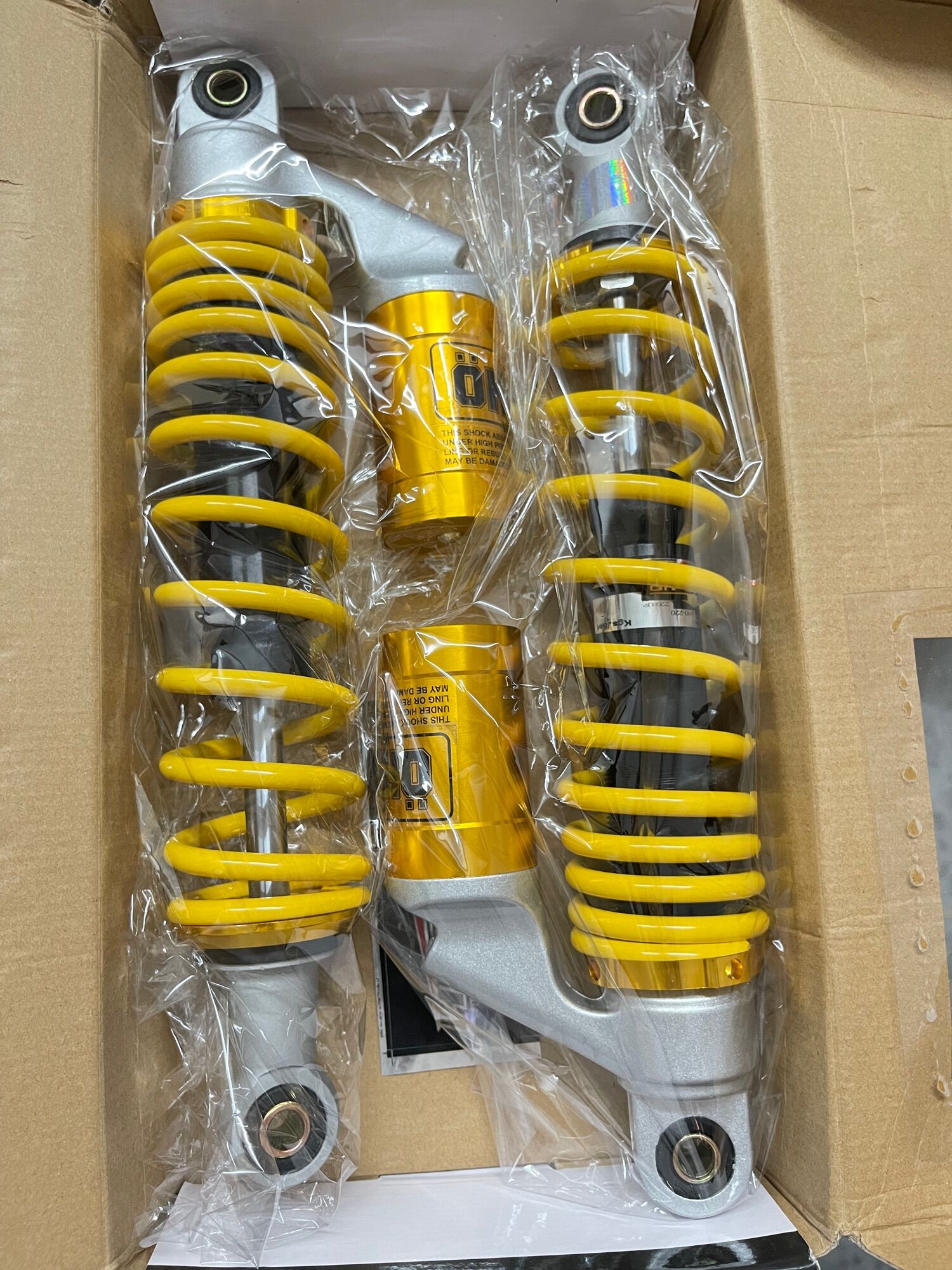 Phuộc ohlins gắn dream wave future axelo elegant cafe cub chaly