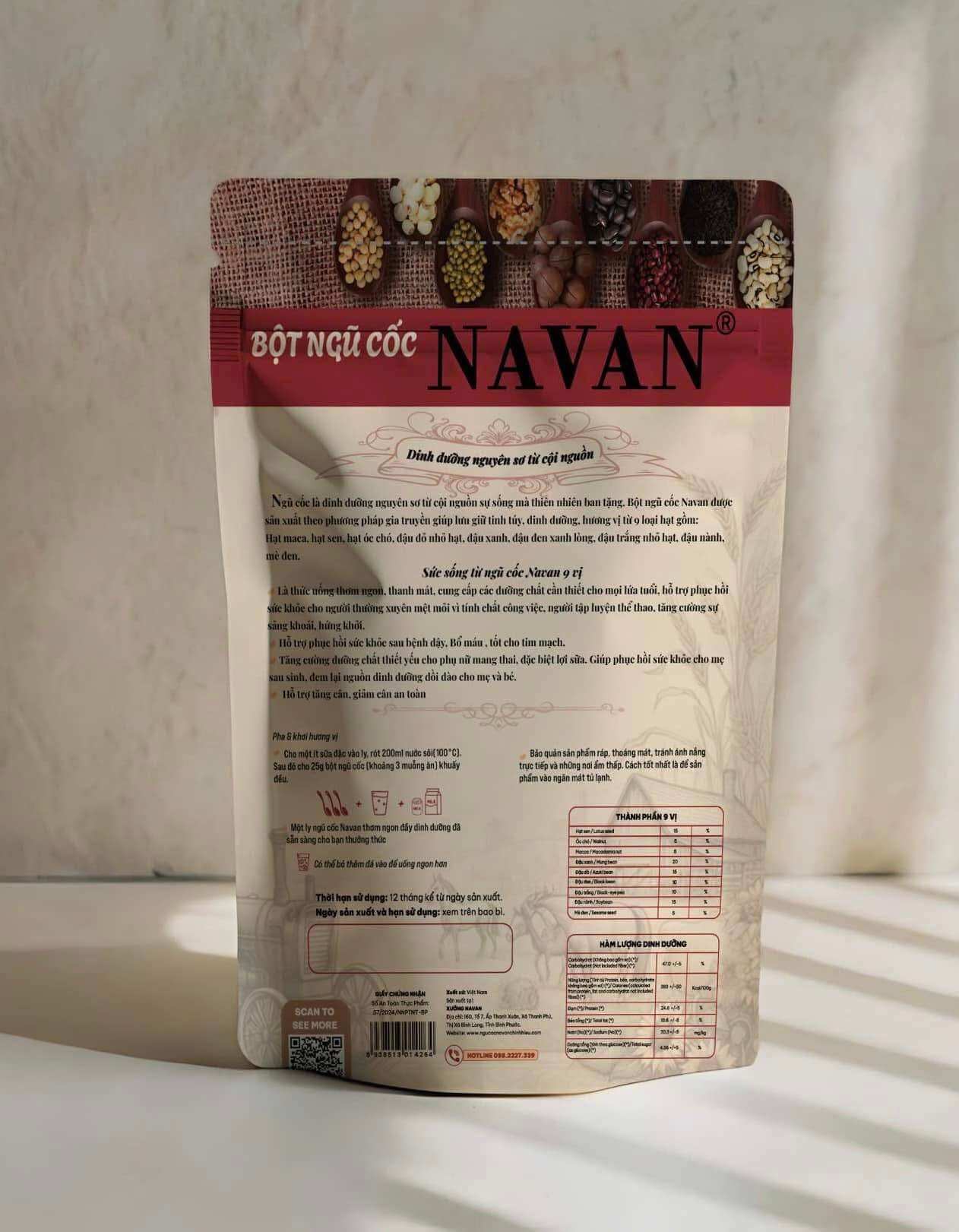 Ngũ cốc navan lợi sữa mẹ - DATE MỚI