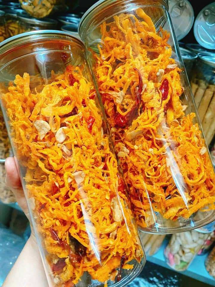 100gr khô gà tỏi ớt