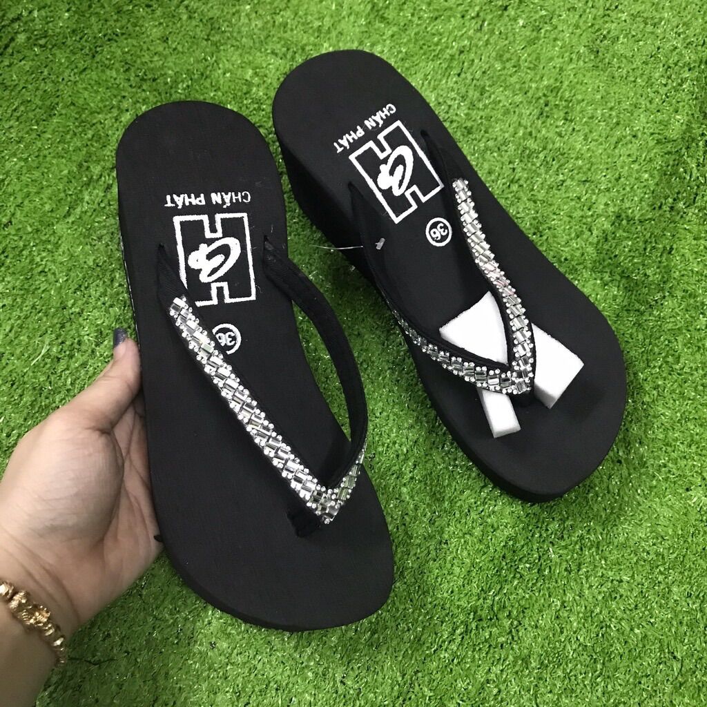 Dép xốp quai kẹp hột 5p, 7p