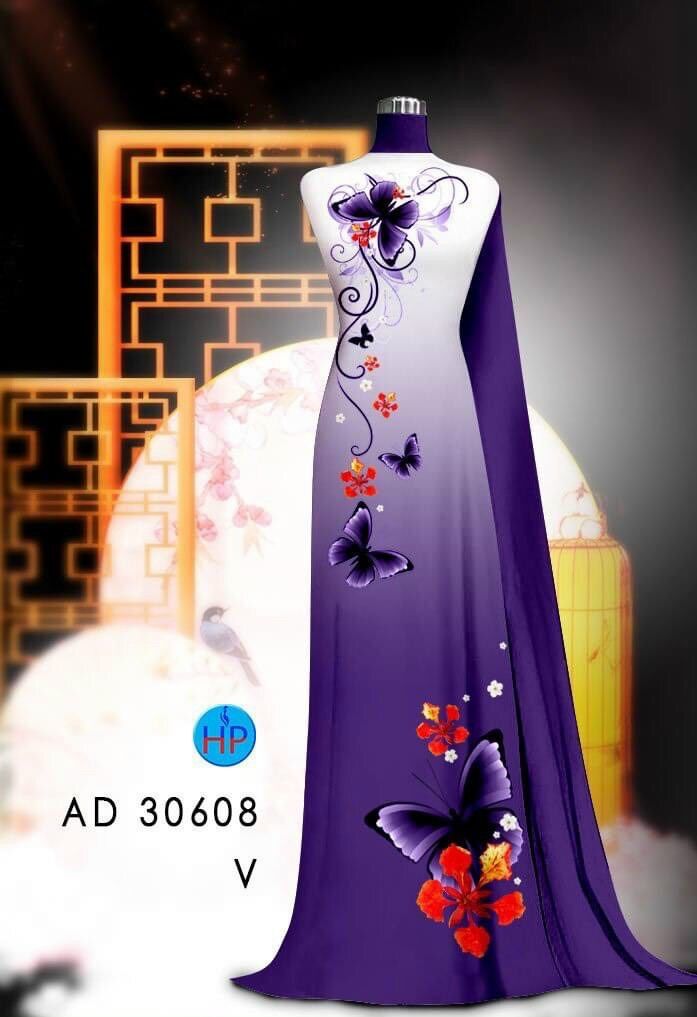 [HCM]Vải áo dài hoa phượng
