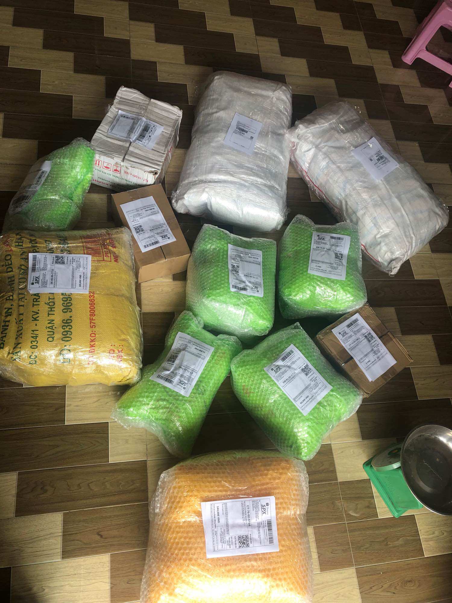 BỘT BÁNH IN AN KHANG TÚI 1KG, BỘT XỐP
