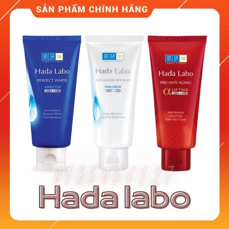 Kem Rửa Mặt Dưỡng Ẩm Tối Ưu Hada Labo Advanced Nourish 80Gr