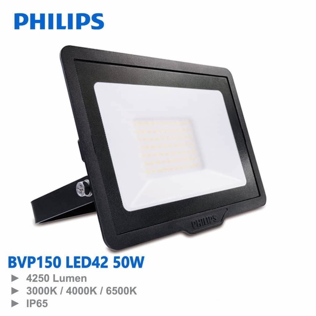 Đèn Pha Led 50W Philips. Đèn Pha Led BVP 150 G2 50W Philips. Sản Phẩm Chính Hãng Philips.