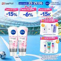 Bộ 2 Sữa Rửa Mặt Ngọc Trai NIVEA Pearl Bright Đất Sét Giúp Sáng Da (100 g) - 81273x2