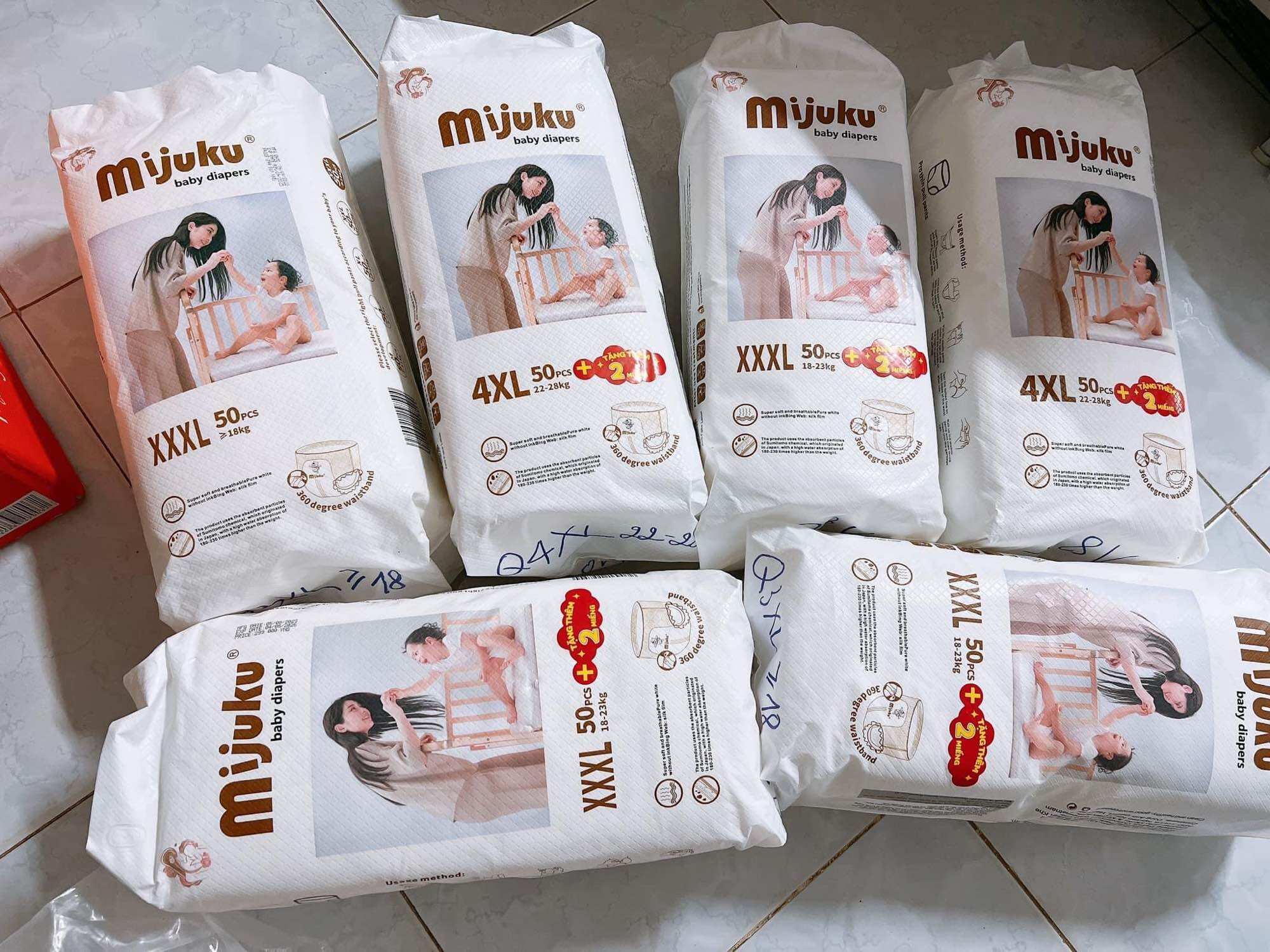 Bỉm quần mijuku 50+2 miếng