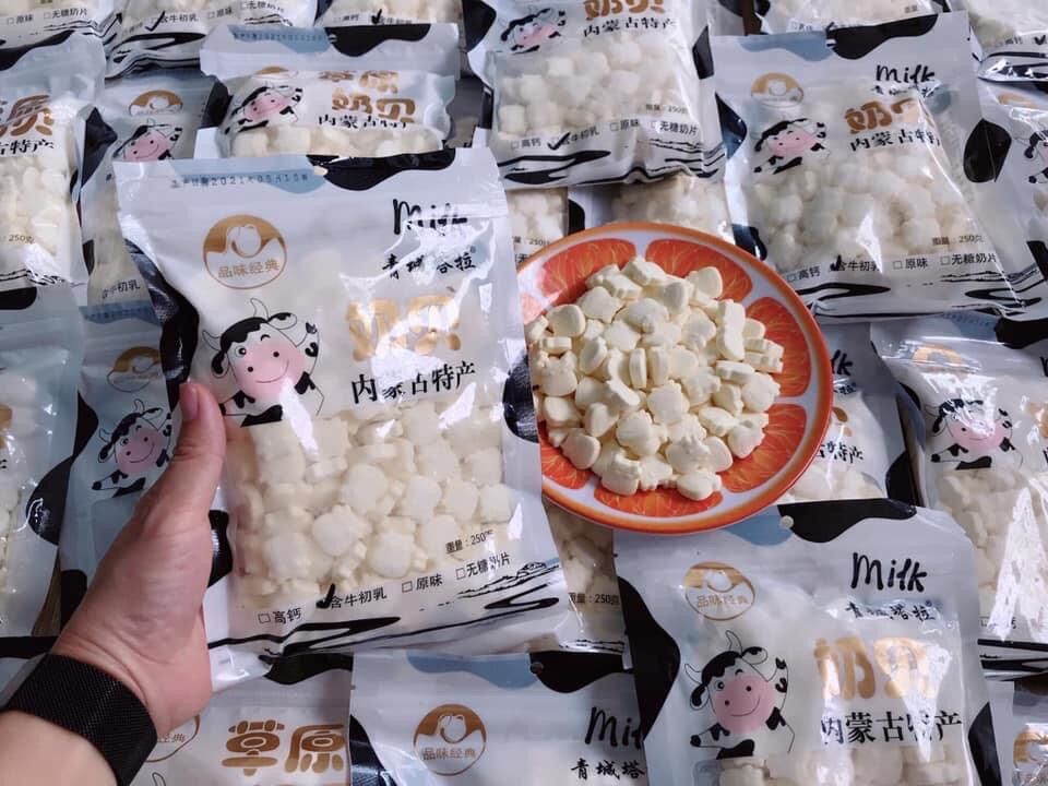 Kẹo Sữa Bò Viên Nén Gói 250g