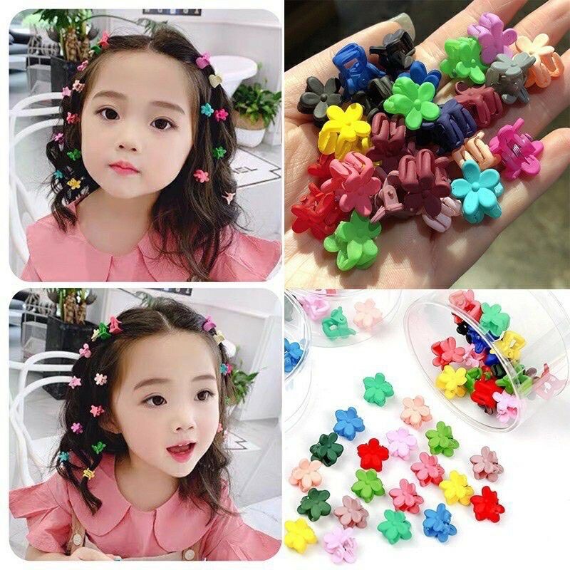Set 50 kẹp càng cua mini mix nhiều màu cho bé