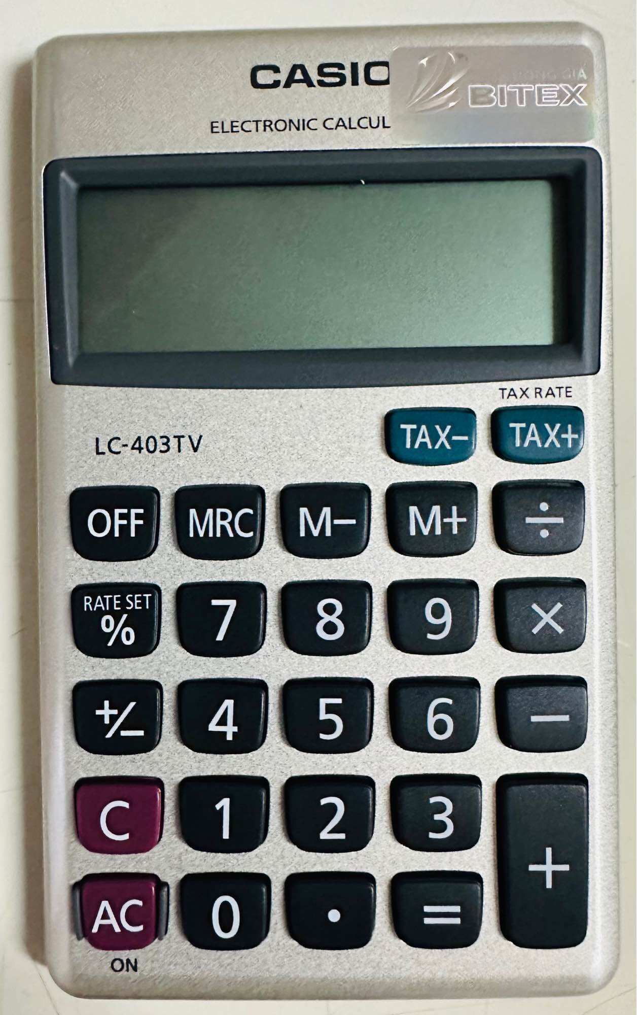 Máy Tính Casio LC-403TV (Chính hãng bảo hành 7 năm)