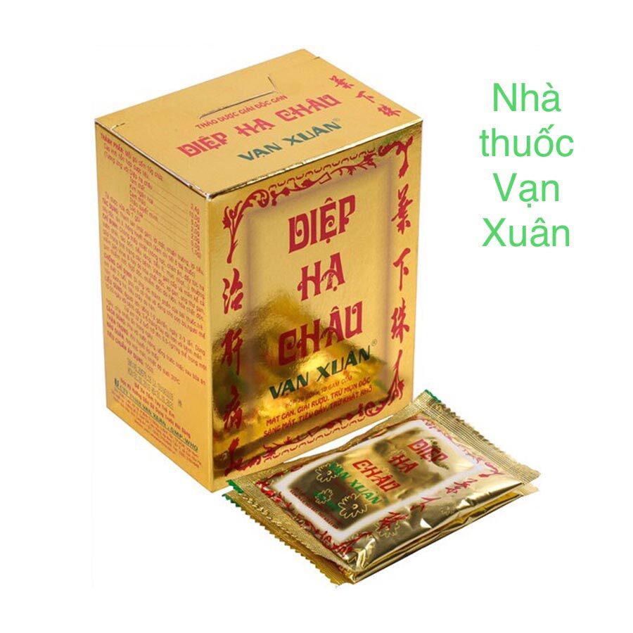 Trà diệp hạ châu giải độc gan