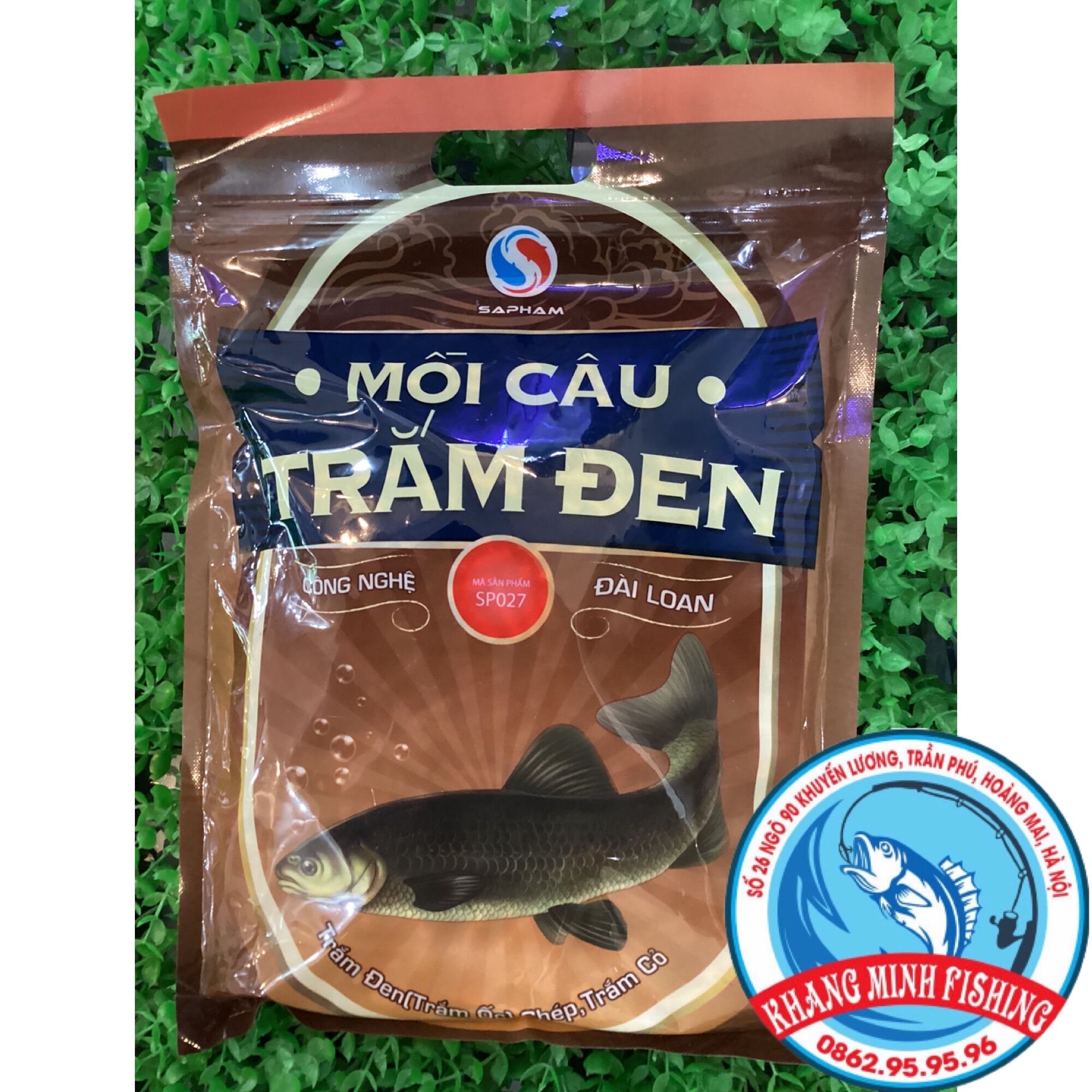 Mồi câu Trắm đen thơm Sapham