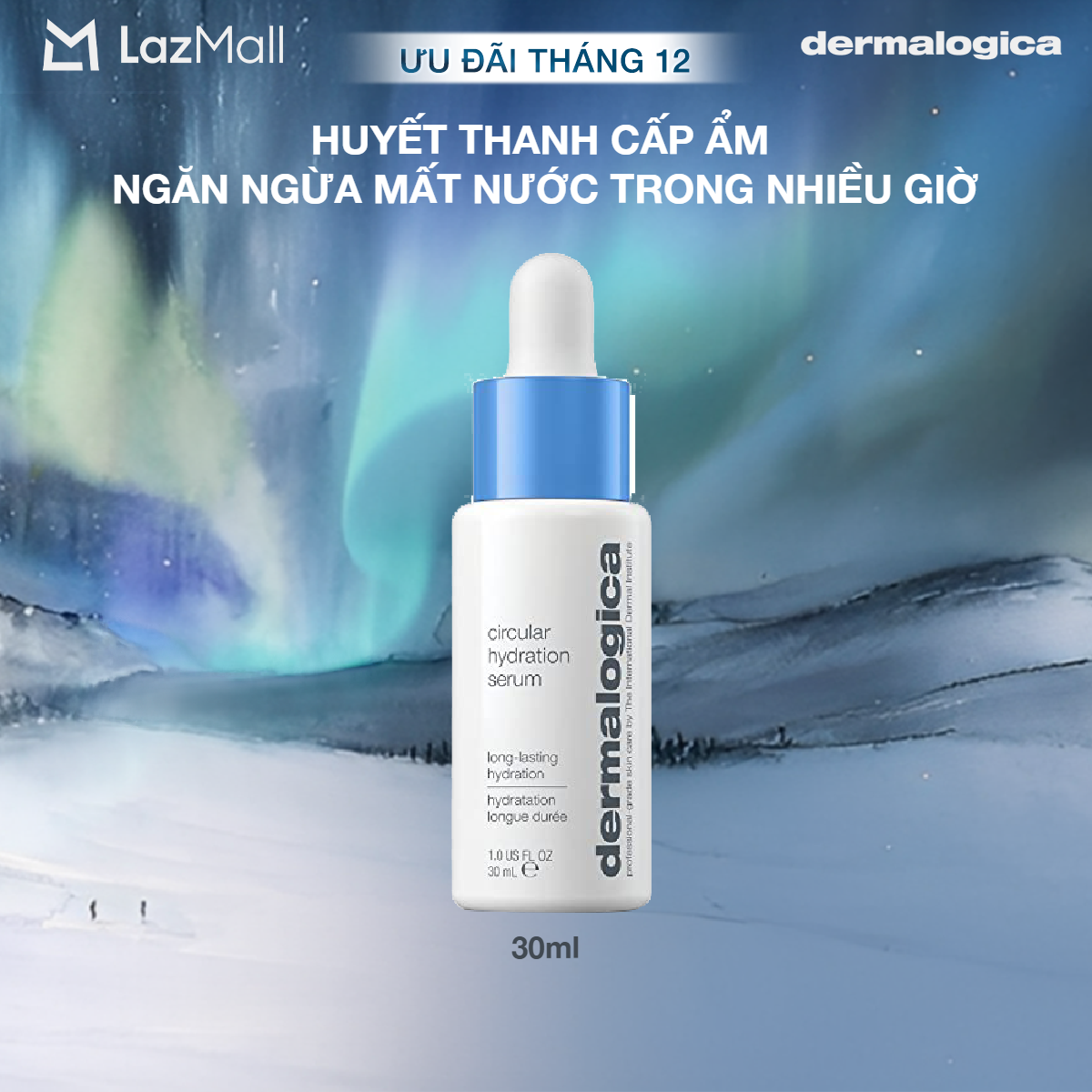  Tinh chất cấp ẩm và giữ ẩm cho da Dermalogica Circular Hydration Serum 30ml 