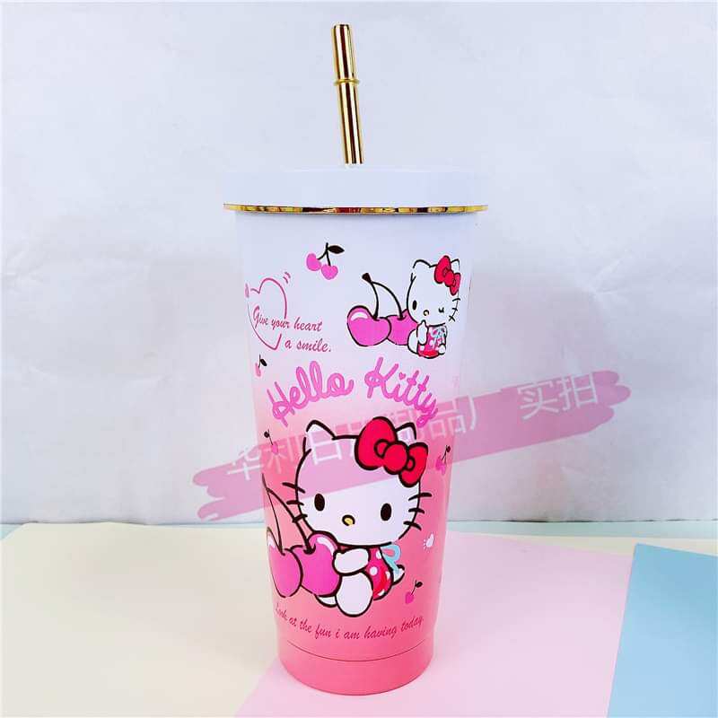 🌸LY GIỮ NHIỆT HELLO KITTY DORAEMON