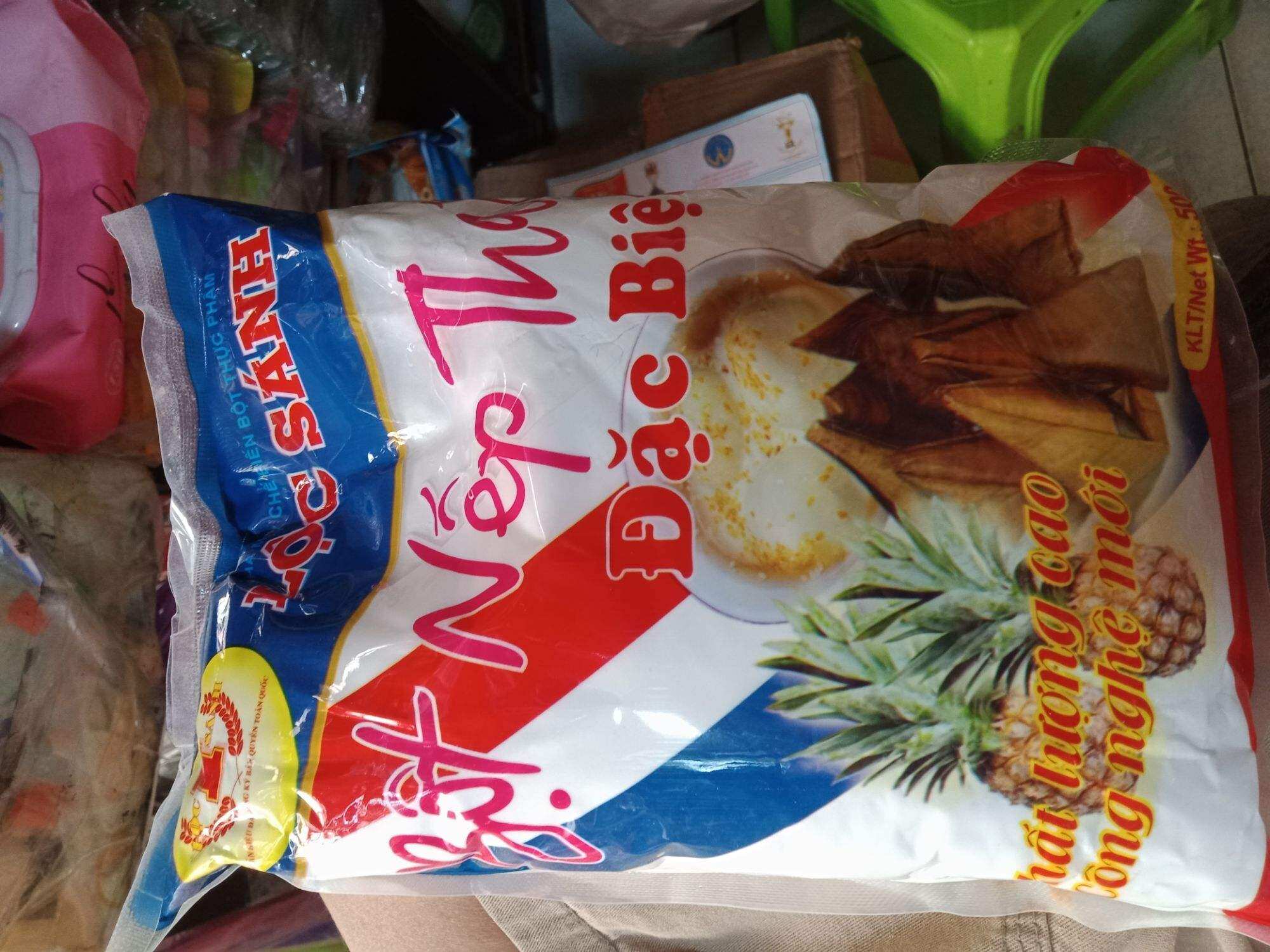 bột nếp thái dẻo