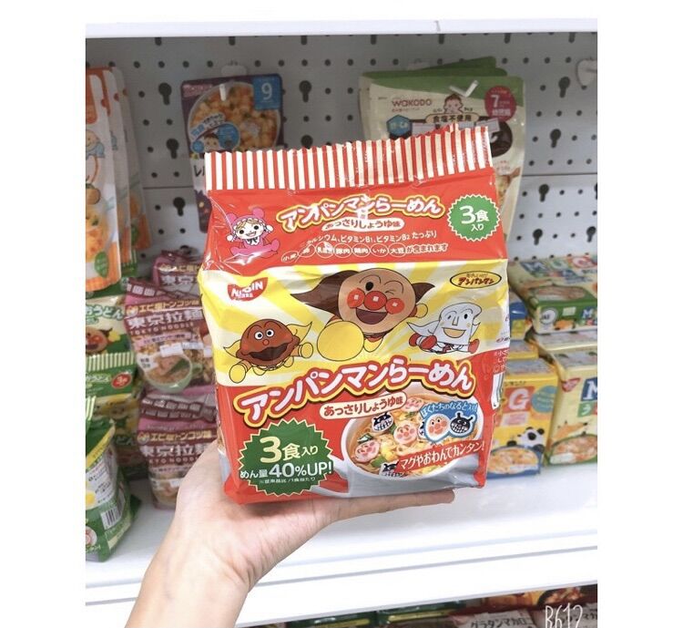 Mì trẻ em ăn liền Nissin Nhật Bản