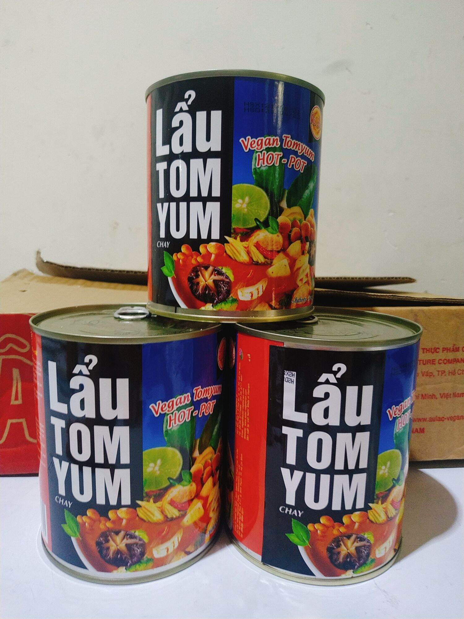 Lẩu tomyum thái chay âu lạc 850ml