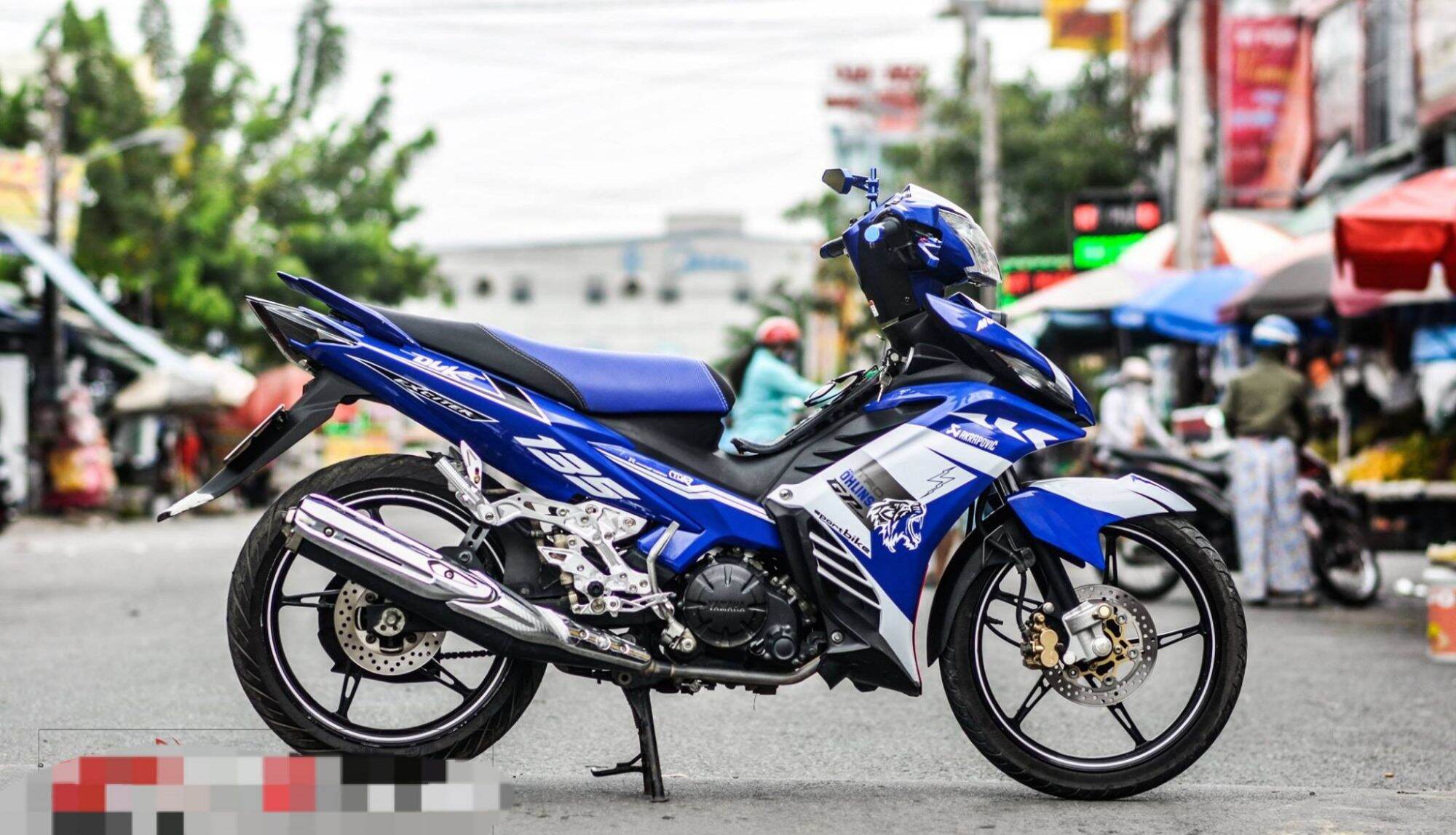 Tem rời exciter 135 xanh gp