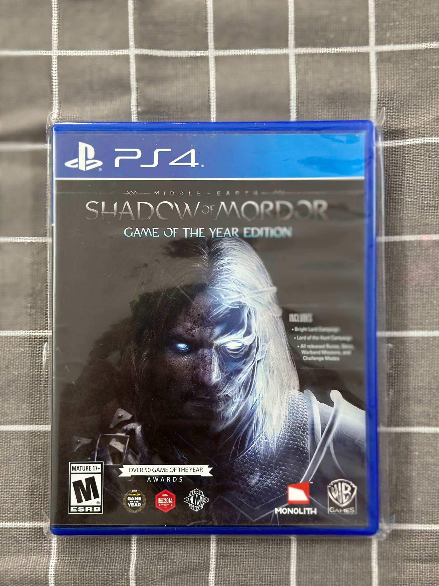 Đĩa game ps4 : shadow of mordor