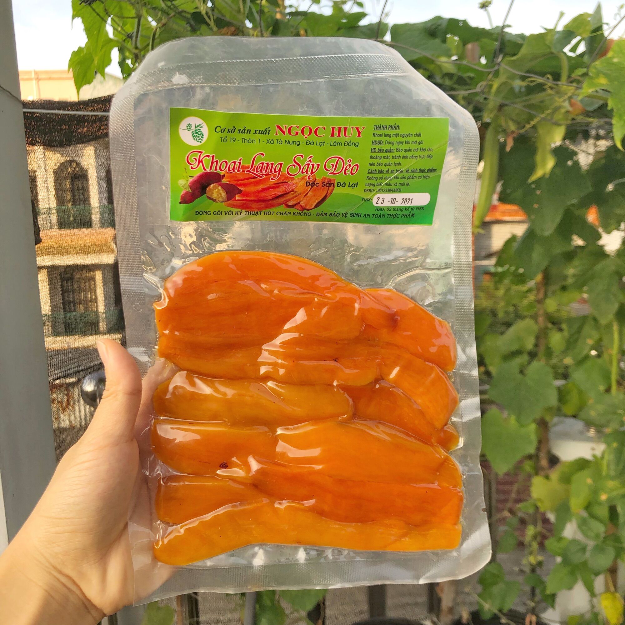 500G Khoai Lang Mật Sấy Dẻo Đà Lạt