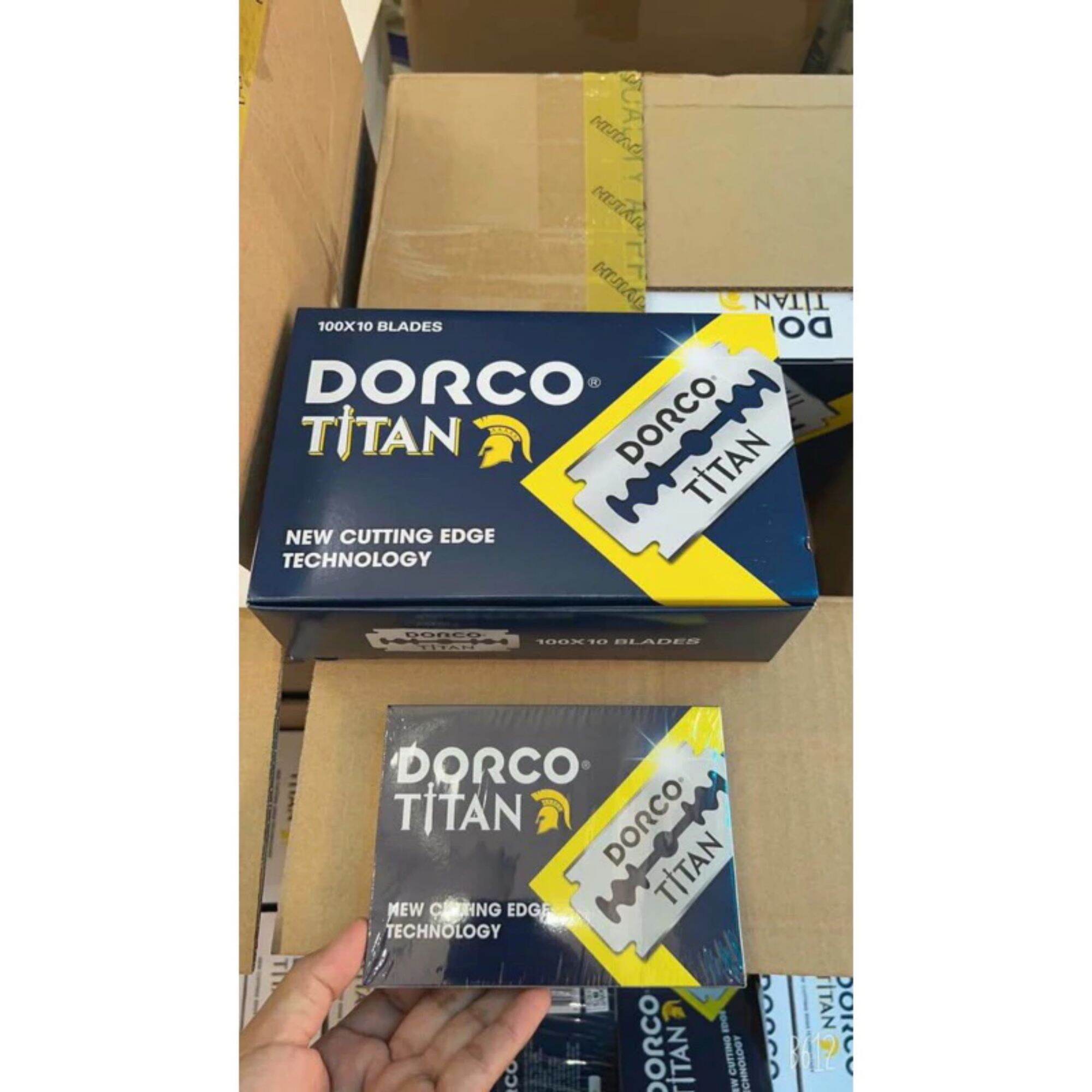 Lưỡi lam Dorco titan 1 hộp 100 lưỡi