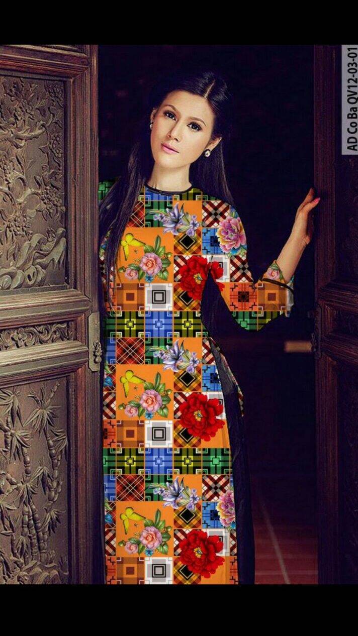 💖 SALLE. BỘ SƯU TẬP ÁO DÀI CÔBA SÀI GÒN CHI 151K.1 ÁO MAY SẴN