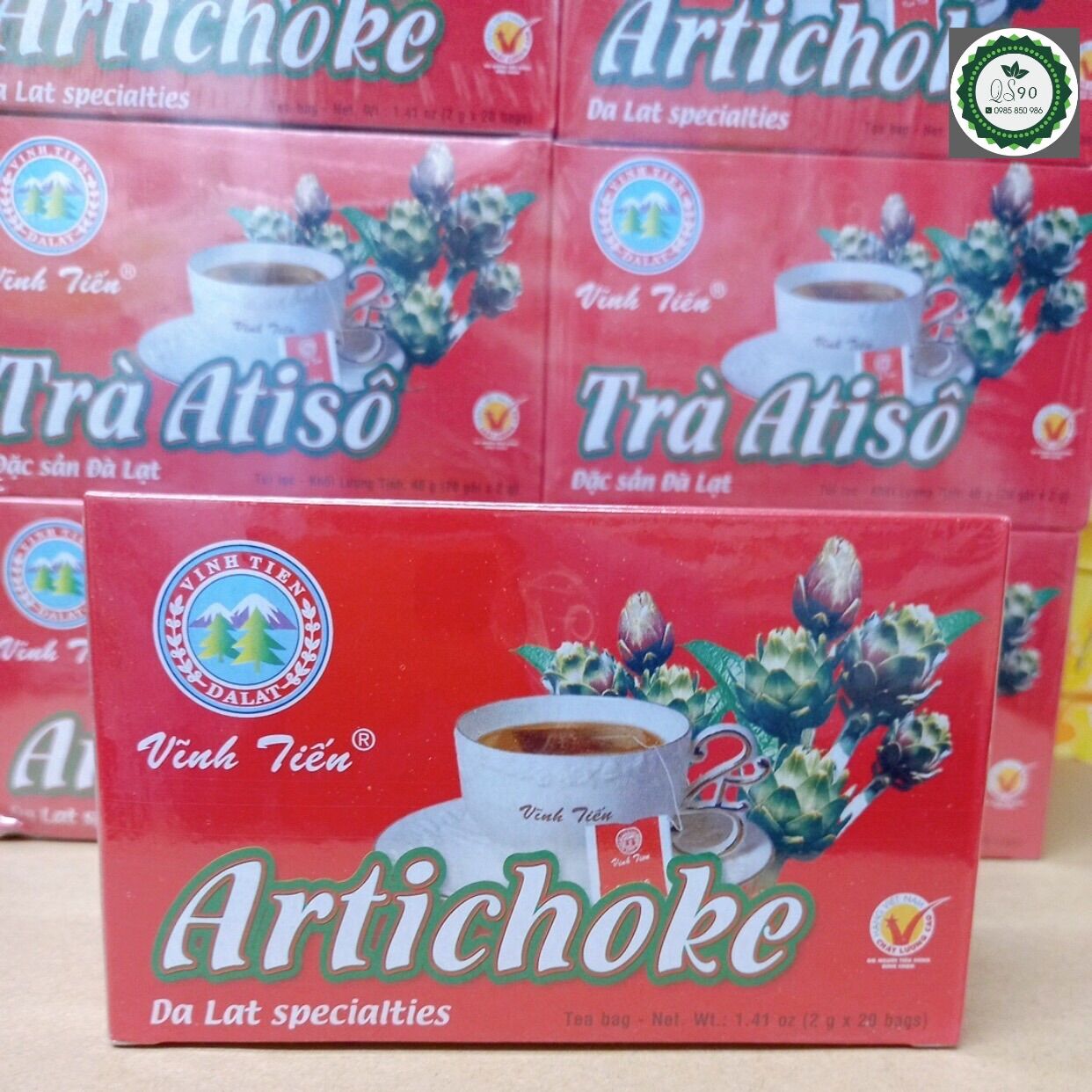 Trà atisô vĩnh tiến 1 hộp 20 gói