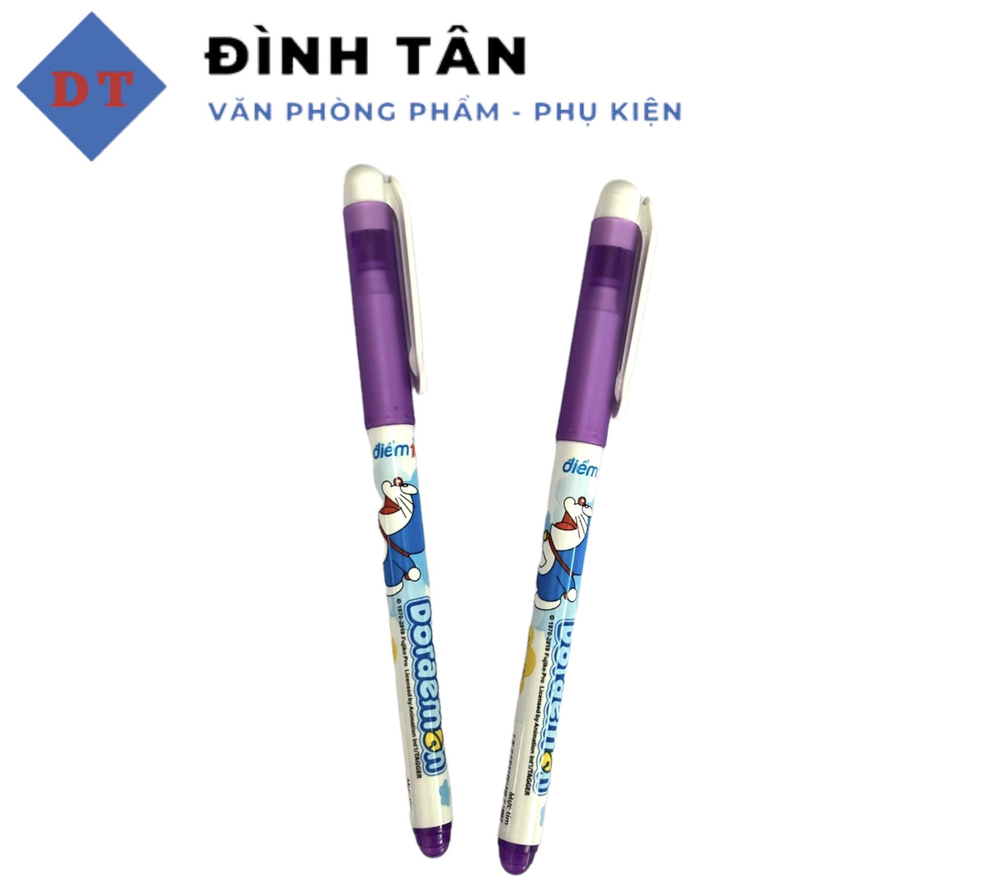 Bút Lông Kim Thiên Long Doaremon FL-04/DO Tím