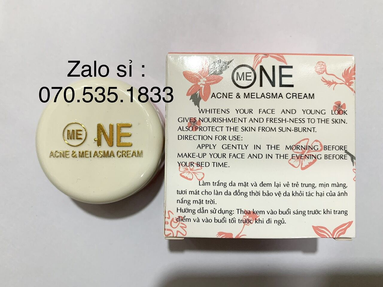 lẻ 1 hủ kem one trắng da hủ 5g