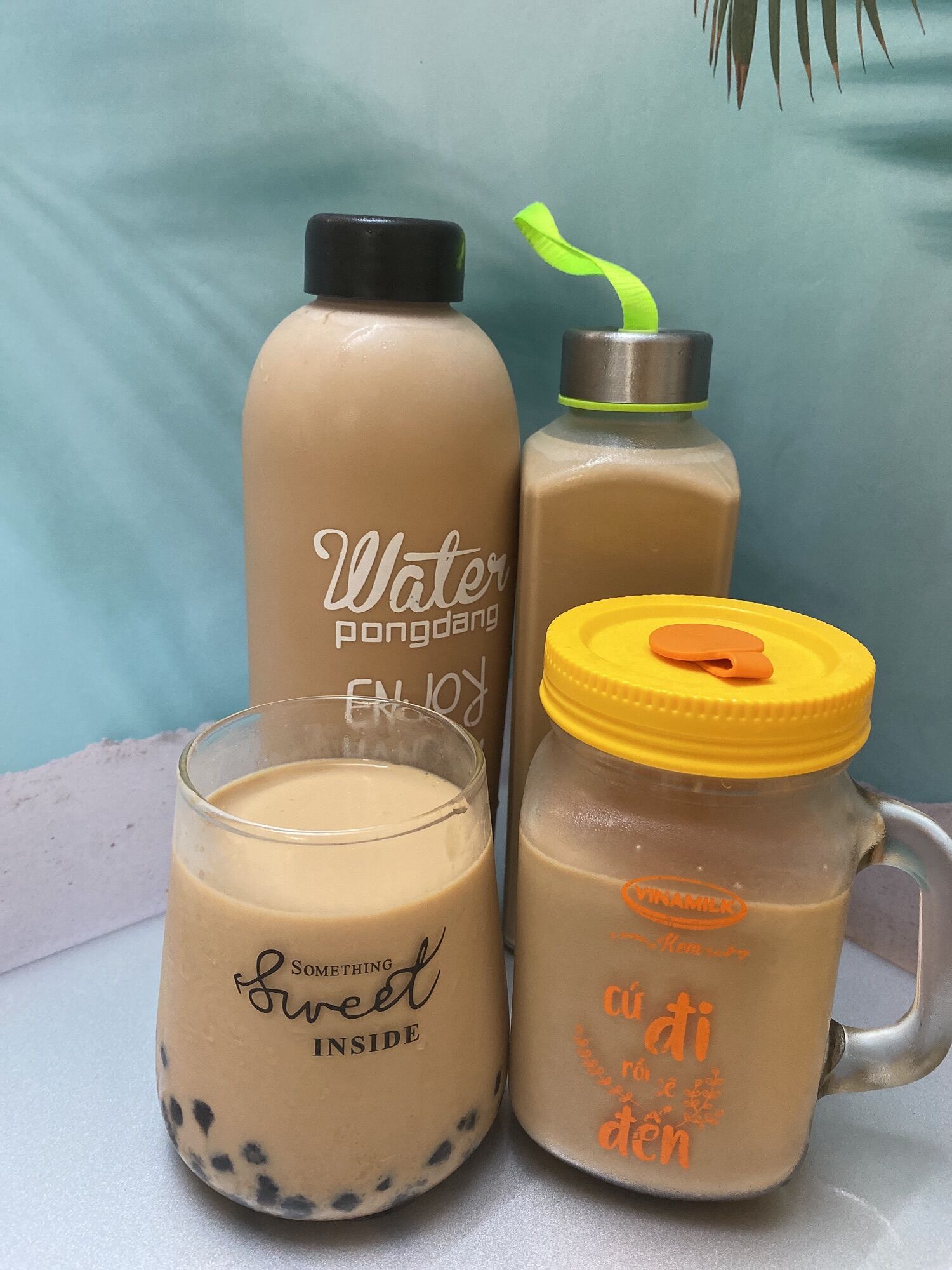 SET TRÀ SỮA PHÚC LONG ( size vừa 2-2,5 lít #12-15ly)