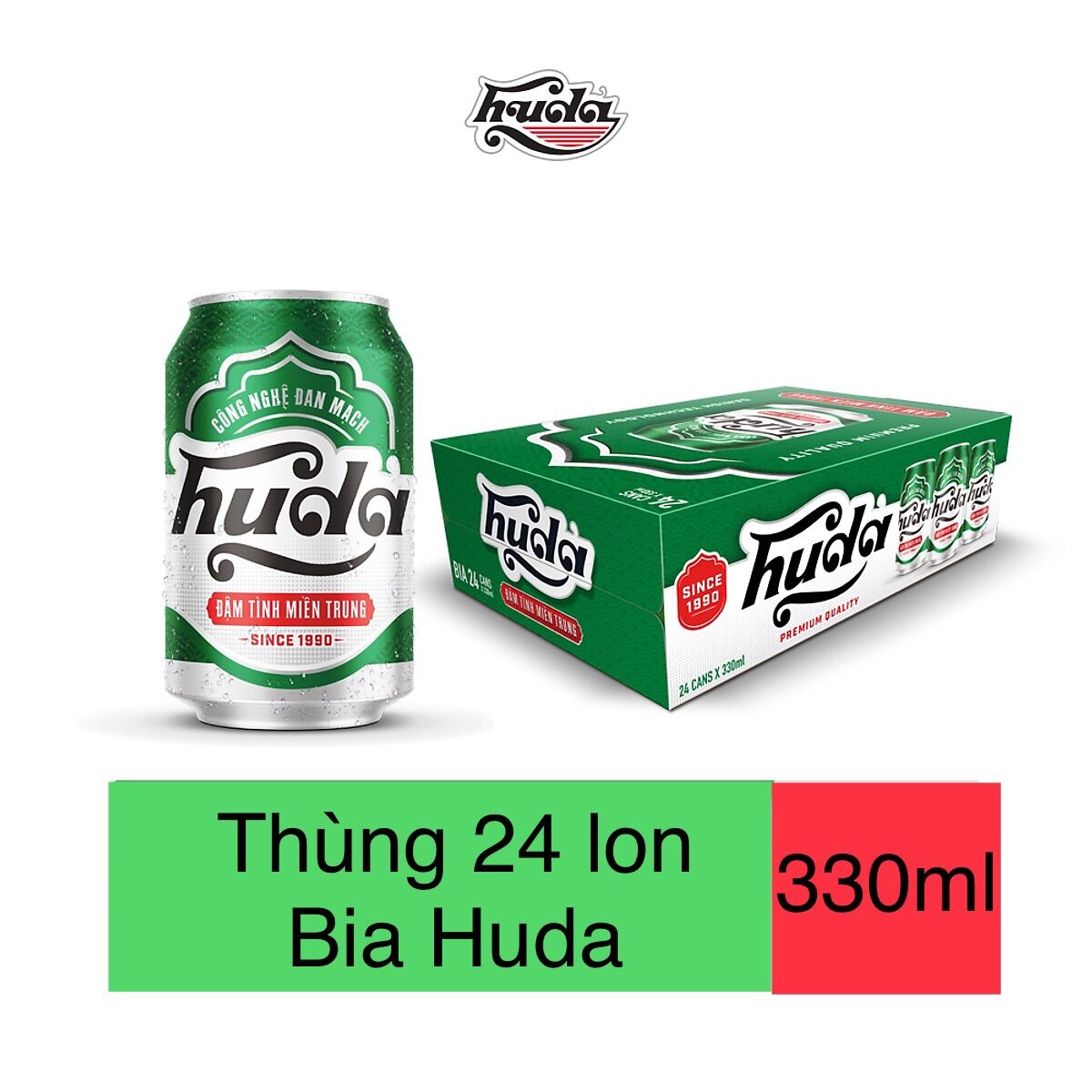 Thùng 24 lon bia 330ml