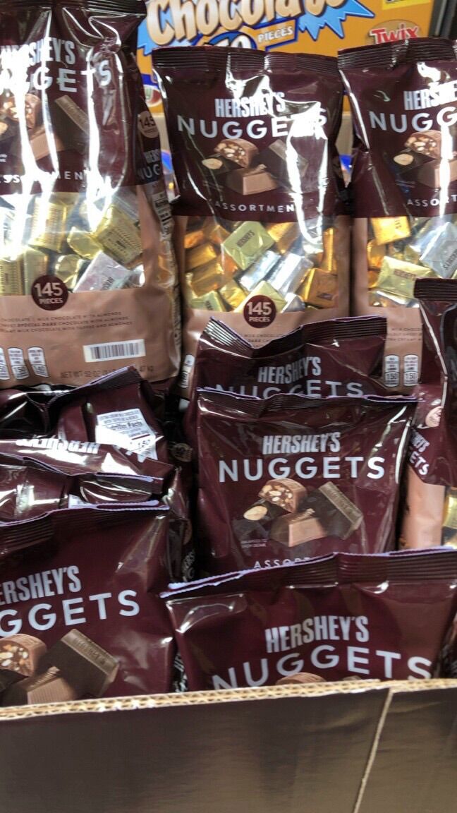 [NEW DATE 03/2027]SOCOLA HERSHEY'S NUGGETS 145 VIÊN 4 VỊ THƠM NGON
