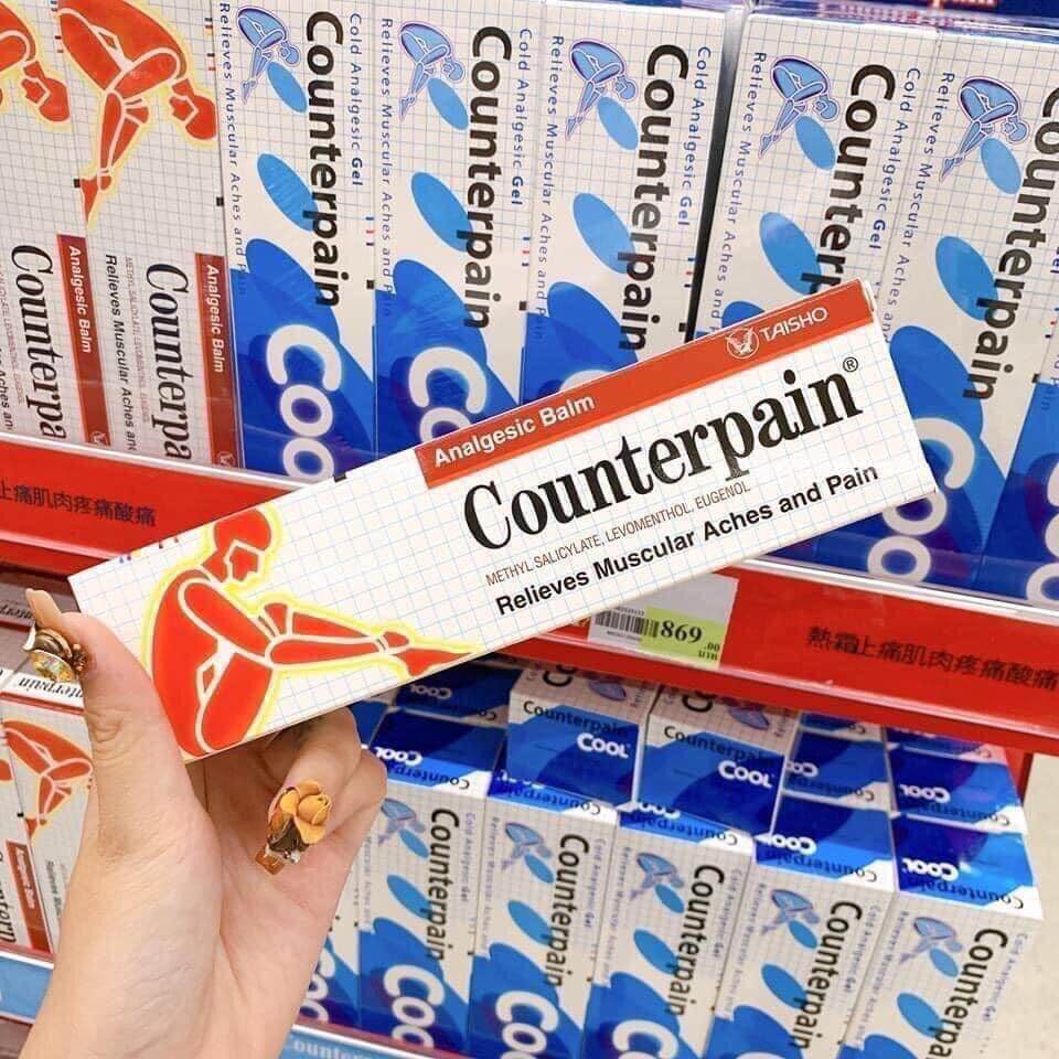 [HCM]Cao xoa bóp Counterpain Thái Lan 120gr (xoa bóp nóng)