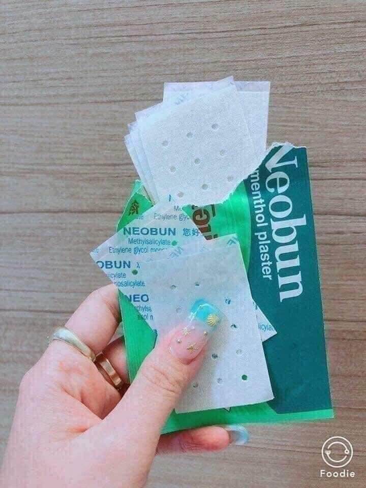 Cao dán giảm đau neobun thái lan