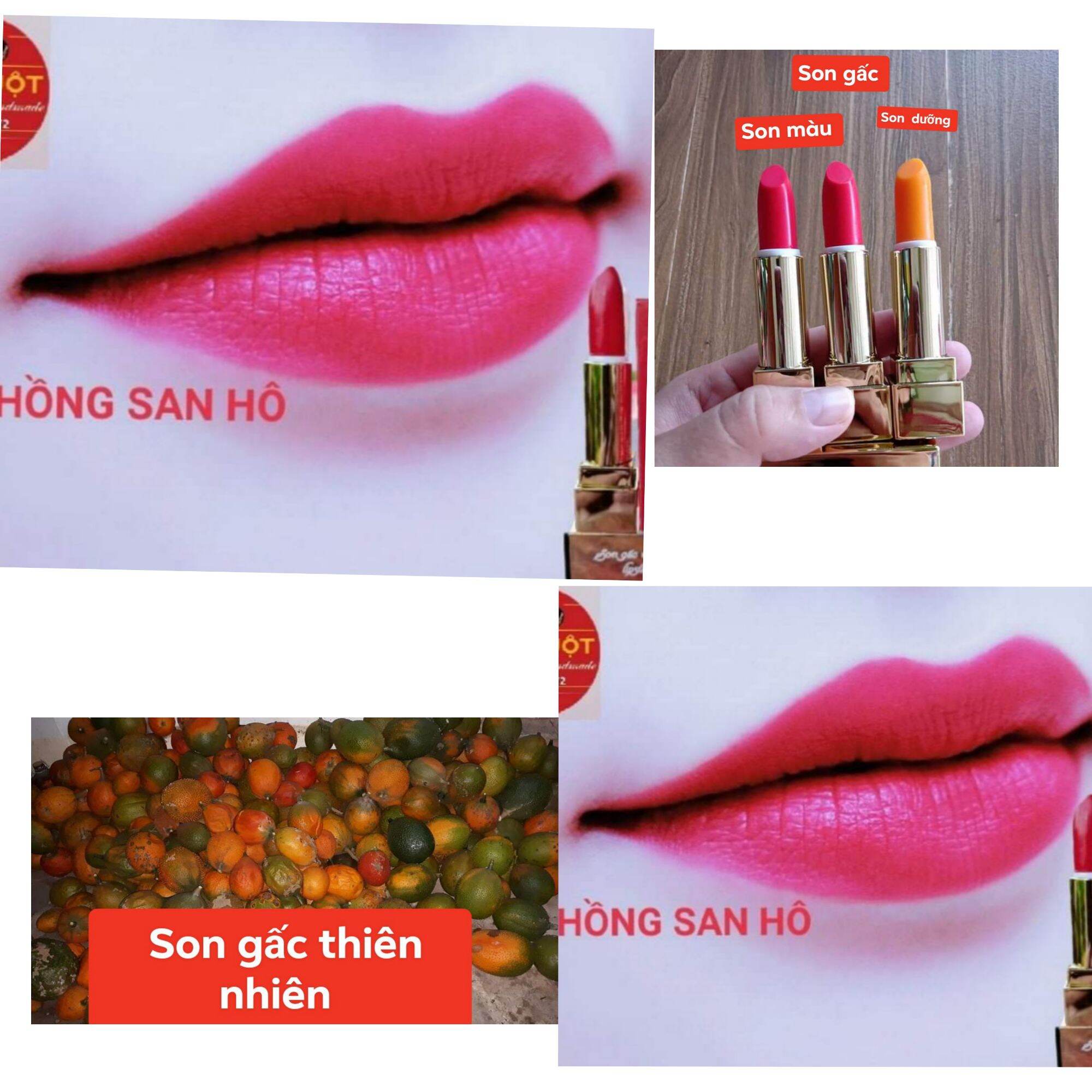 son gấc thiên nhiên ko chì