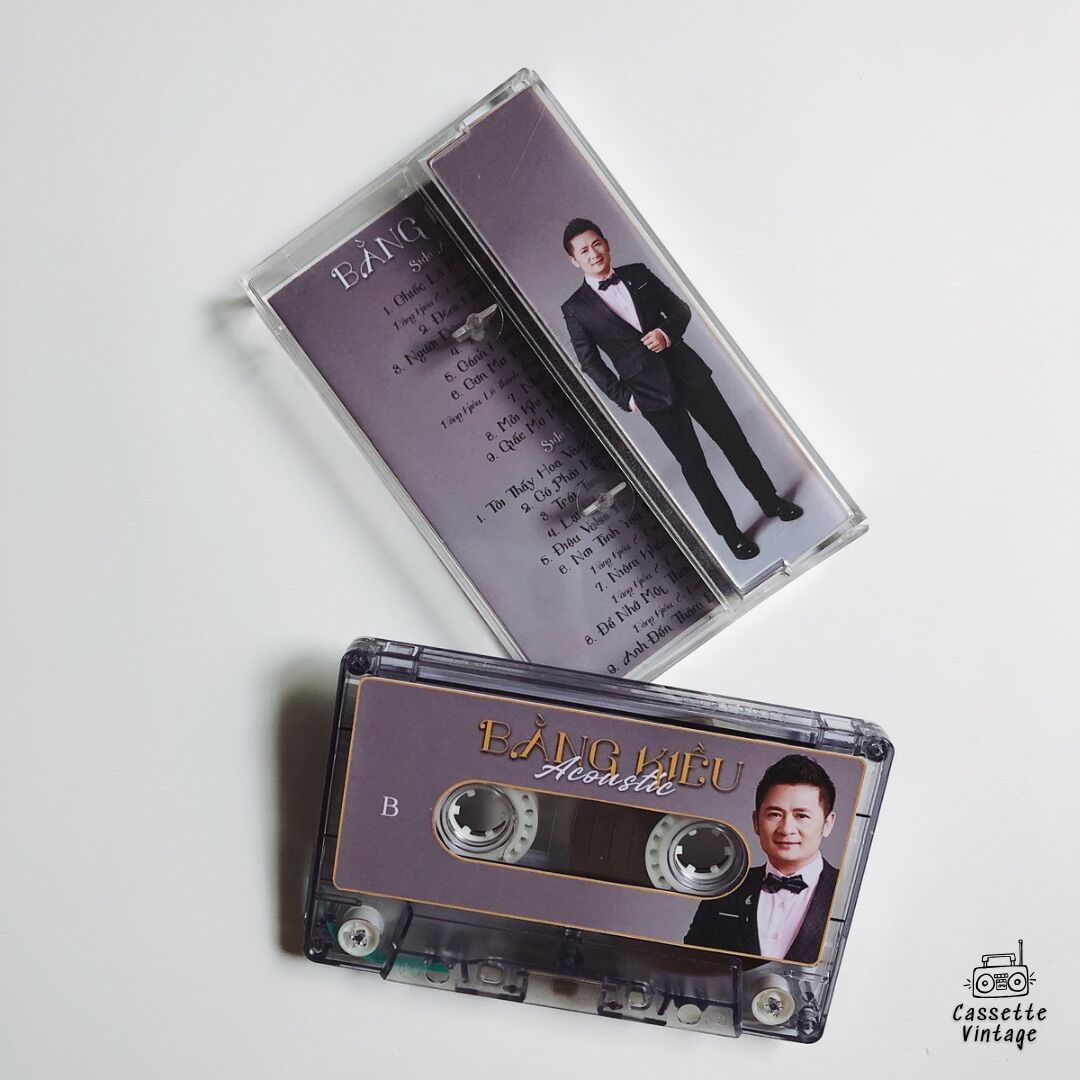 Băng cassette Bằng Kiều Acoustic (Custom Cassette Tape)