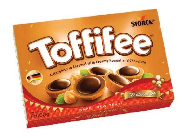 Hộp quà Toffifee Caramel Hazelnut Chocolate Candy 125g, 400g