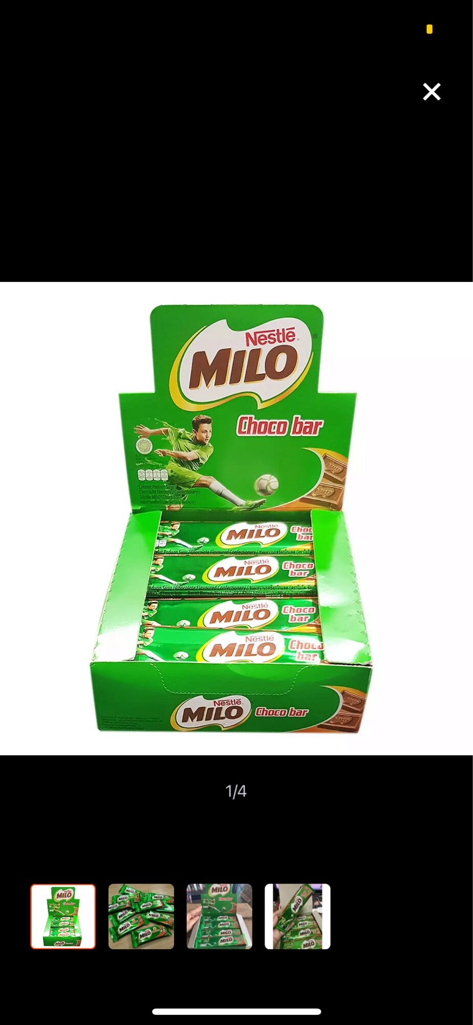 [ HCM ]  Kẹo Milo sôcôla thanh 30g Thái Lan date 11/2022