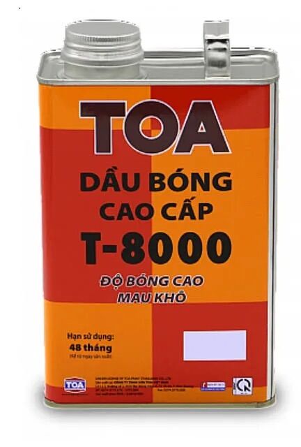 Dầu bóng cao cấp dùng cho đồ gỗ,chống mốc,bảo bệ gỗ TOA T-8000-Hàng chính hãng