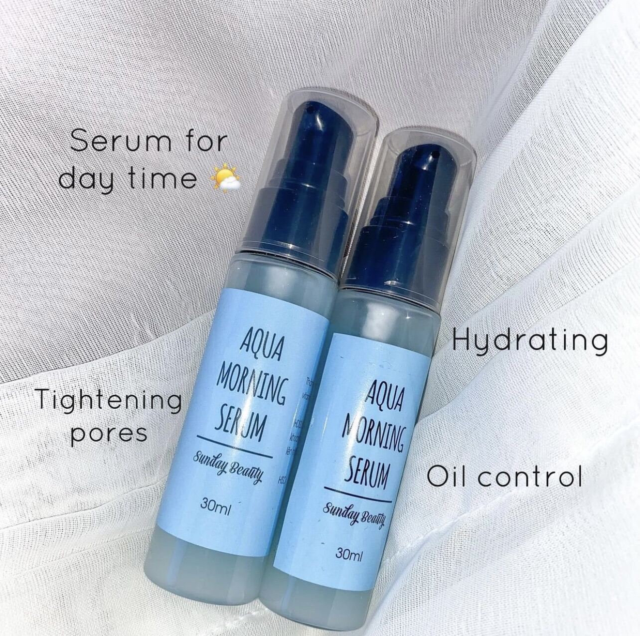 Aqua Morning Serum By Sunday Beauty