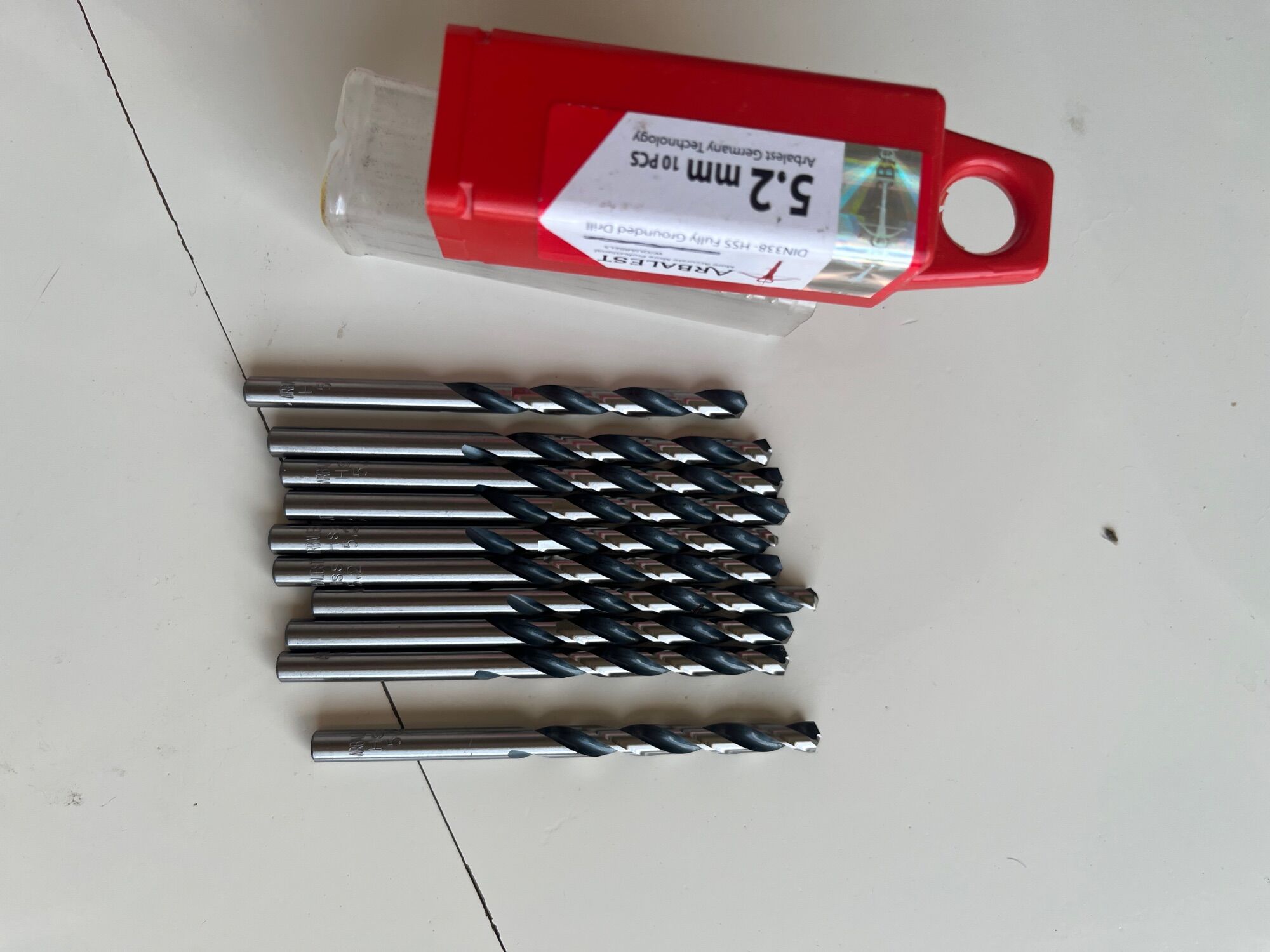 Mũi khoan inox 5.2mm