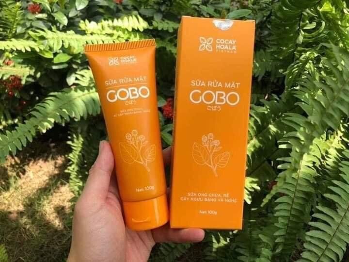 [TẶNG XỊT CHỐNG NẮNG BƠ NGHỆ 220k] Sữa rửa mặt GOBO thảo dược thiên nhiên