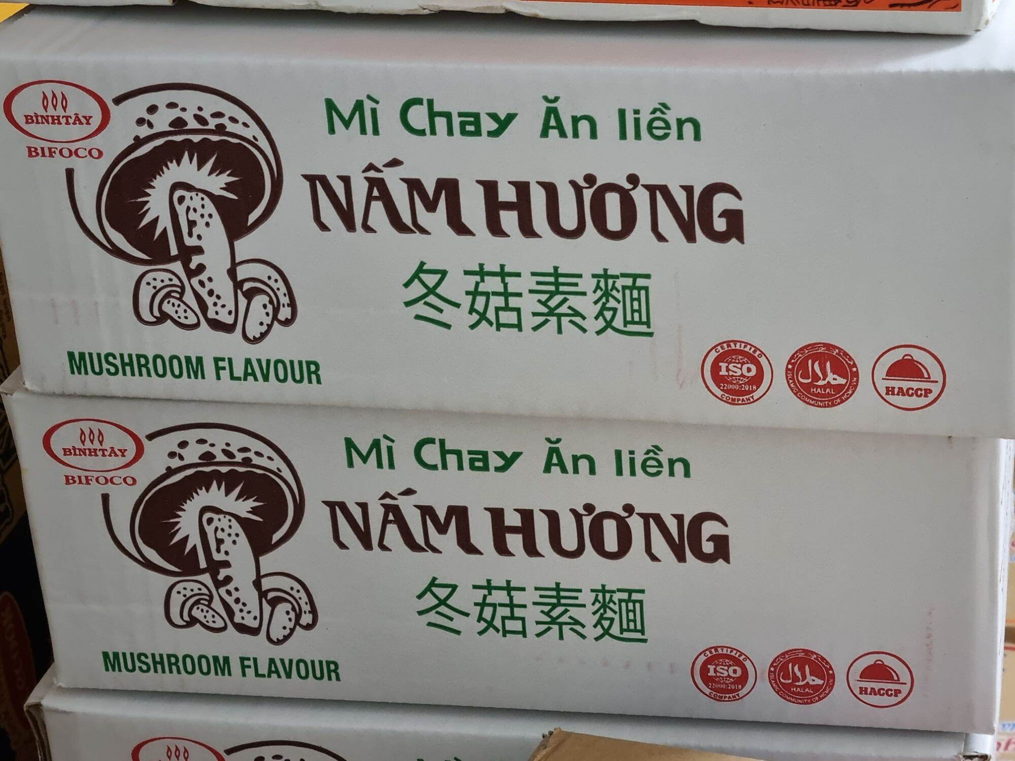 Mì chay Nấm hương Bình Tây 30 gói/thùng