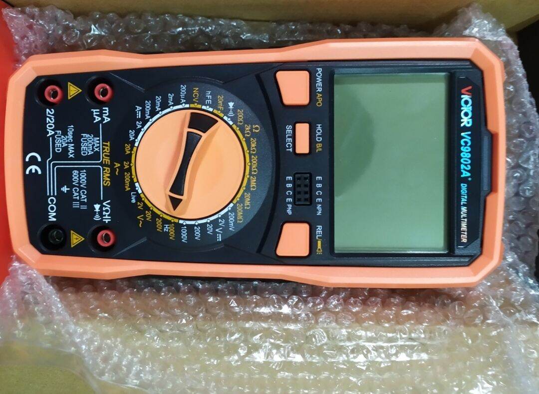 [HCM]Đồng hồ vạn năng điện tử VICTOR VC-9802A+