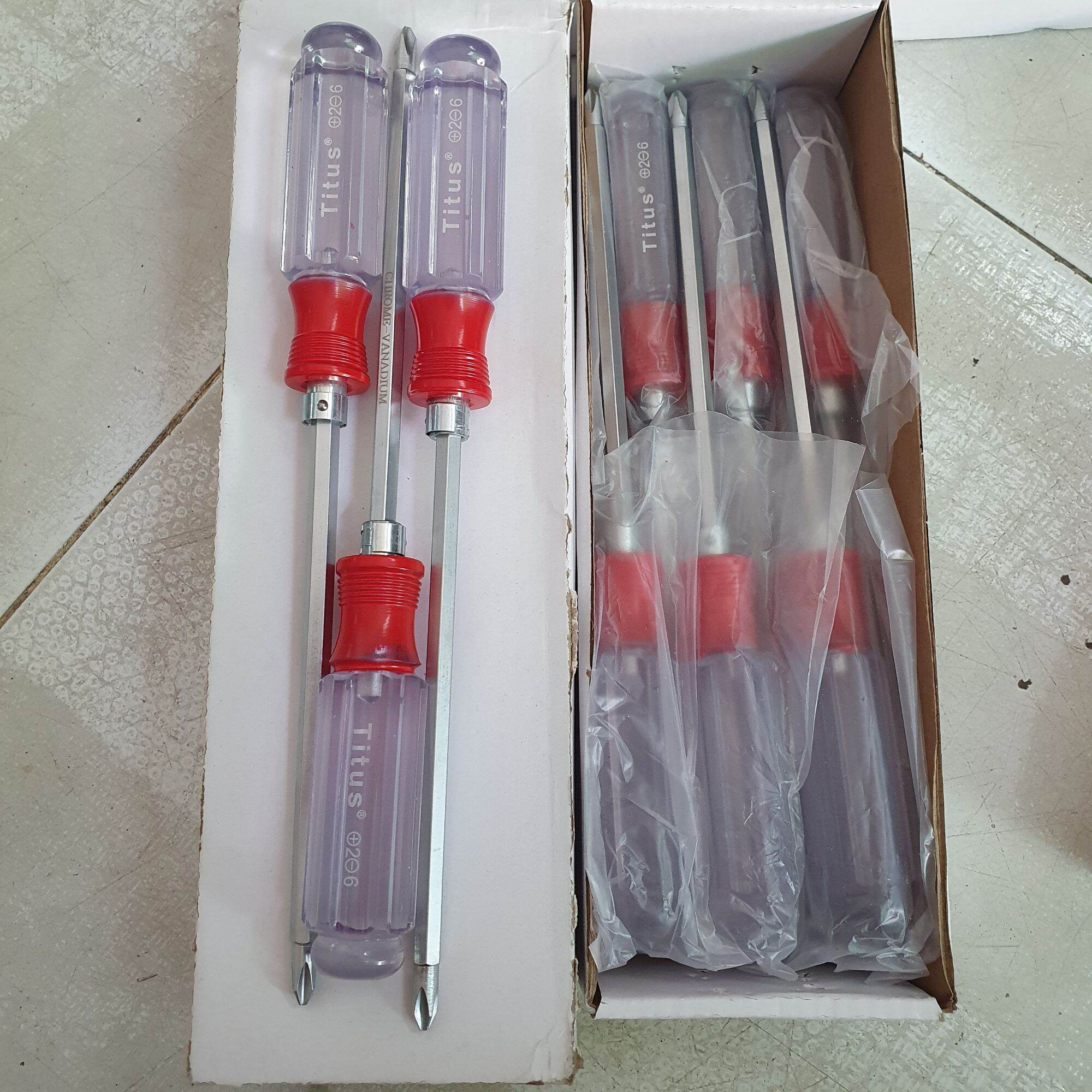 TÔ VÍT 2 ĐẦU CÁN TRONG 6MM