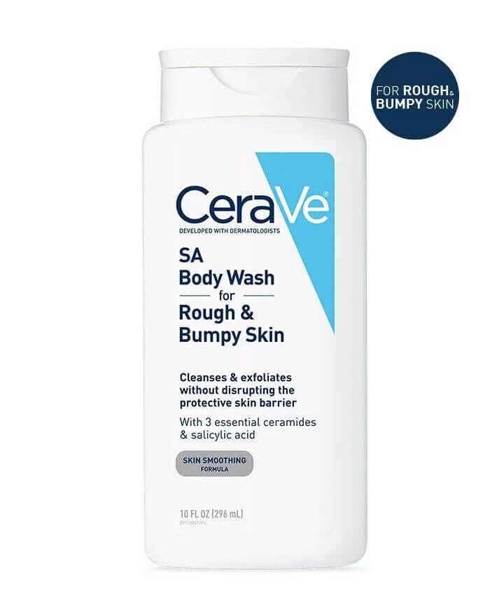 Sữa tắm cerave sa body wash for rough & bumpy skinp