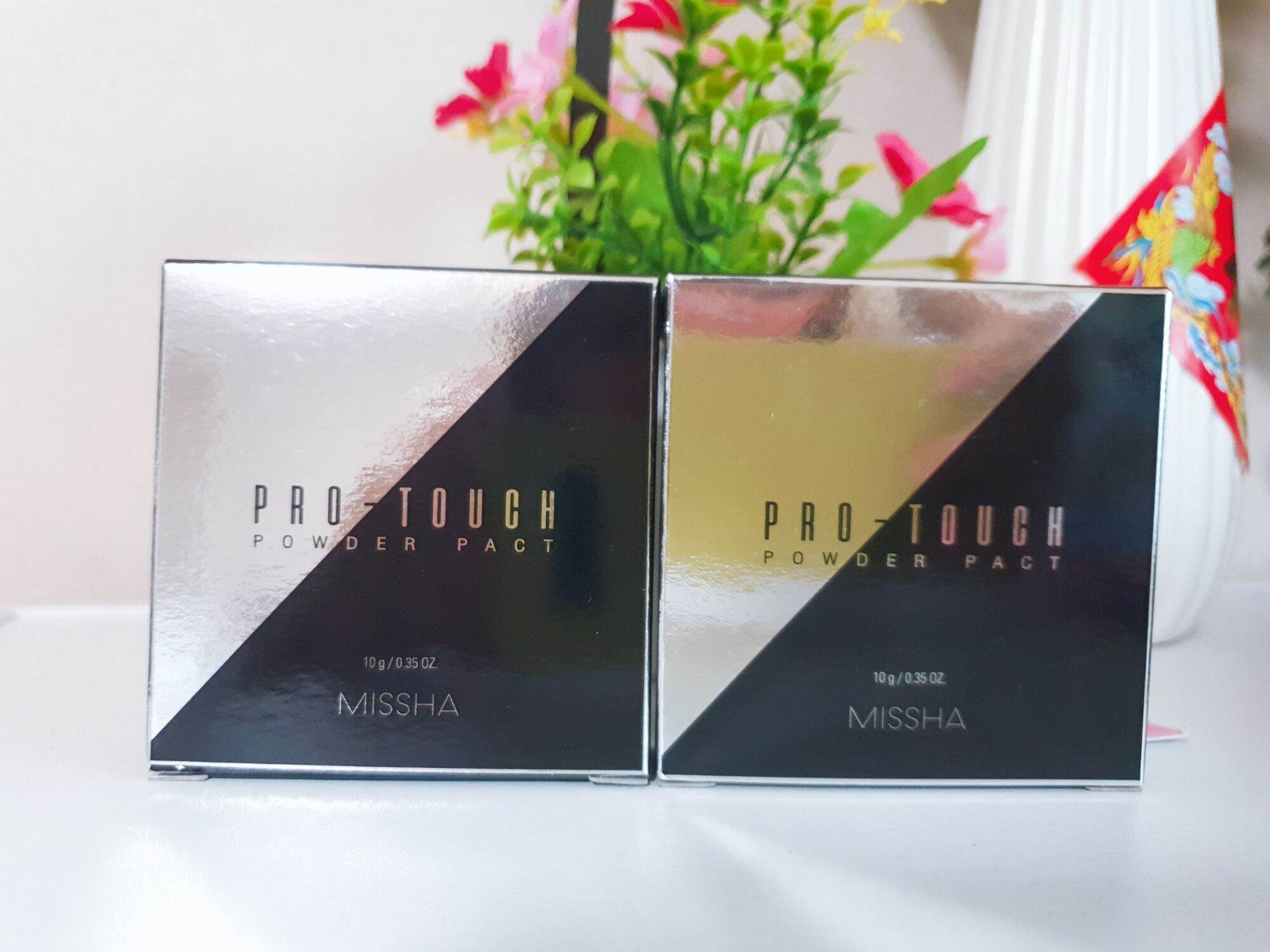Phấn Phủ Missha Pro Touch Powder Pact SPF25/PA+++ Tone 23