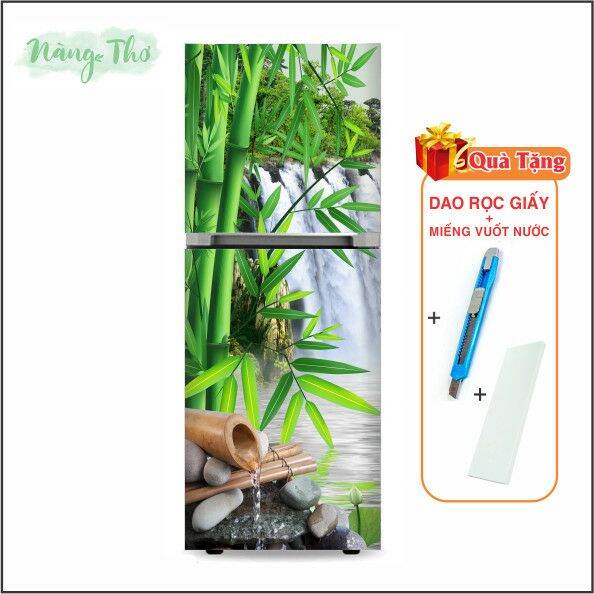 Tranh dán tủ lạnh 3D_ sẵn keo