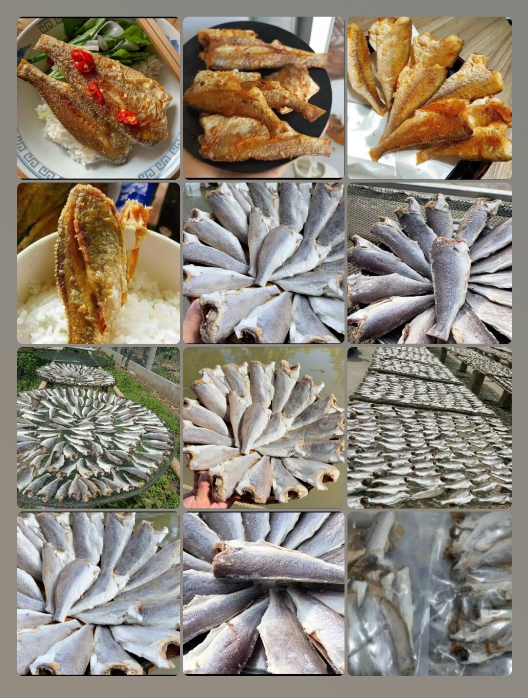 Khô cá đù 500g đóng gói hút chân không