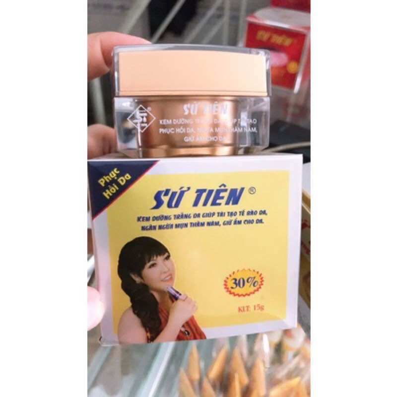 Kem sứ tiên vàng đồng 15g